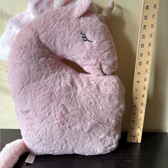 Perfectto Pink Unicorn Plush Pillow Stuffed Animal - Picture 5 of 6